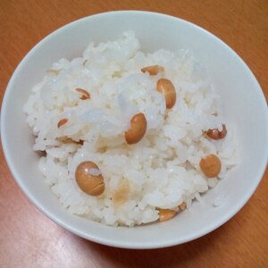 混ぜるだけ～！節分豆ごはん